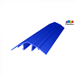 Профиль соединительный ROYALPLAST HCP-D "крышка" 4-10 мм синий L=6м