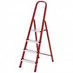 Стремянка, 4 ступени, стальная, Строймаш 