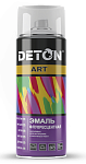 Эмаль флуоресцентная Розовая, Аэрозоль "DETON ART", 520мл
