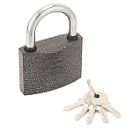 Замок навес. АЛЛЮР ВС1Ч-350,  d 8мм, полимер, 5 ключей