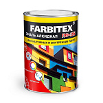 Эмаль ПФ-115 алкидная черная 0,8кг FARBITEX