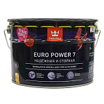 Краска EURO POWER-7 моющаяся для стен и потолков мат. база С, 9л TIKKURILA