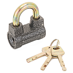 Замок навес. АЛЛЮР ВС2-4С, d 10мм, 3 ключа