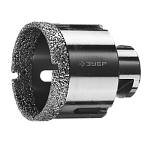 Коронка ЗУБР алмазная универсальная, 54мм для УШМ