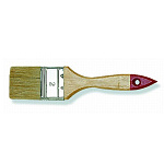 Кисть флейц светл. щетина 4.0/100мм, толщ. 5 дер.лак.ручка Color Expert,(уп 24 шт)