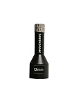 Коронка алмазная Hanskonner для УШМ , TilePro, 12мм, вакуумн. спекание алмазов, H1055-10-12
