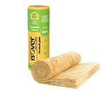 Утеплитель Vetonit (Изовер) Теплый Дом, ТВИН  50х1220х5490мм (2шт/13,4м2/0,67м3/пал42уп) в рулоне 