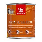 Краска FASADE SILIKON для фасадов гл/мат. База А, 0,9 л TIKKURILA