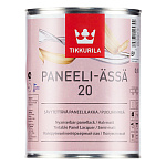 Лак ПАНЕЛЛИ ЯССЯ 20 для дерева акрилатн. п/мат., 0,9л TIKKURILA