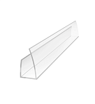Профиль торцевой ROYALPLAST UP 4 мм прозрачный L=2,1м 