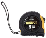 Рулетка KORVUS 5мх19мм обрезиненный корпус