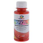 Краситель универсальный PROFICOLOR № 7 (алый) 100мл. Профилюкс