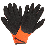 Перчатки утепленные ТОРРО акриловые, с латексным покрытием