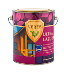 Верес УЛЬТРА ЛАЗУРА пропитка по дереву №3 тик, 2,7л