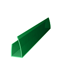 Профиль торцевой ROYALPLAST UP 10 мм зеленый L=2,1м 