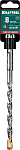 Бур KRAFTOOL  8х160мм SDS-plus CERATIZIT CARBIDE /29320-160-08_z02/