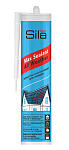 Герметик каучуковый Sila PRO Max Sealant ALL weather, для кровли, бесцветный, 290мл