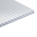 Поликарбонат КАРБОГЛАСС Кристалл молочный 2,10м*6м*8 мм 