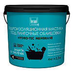 Гидроиз-ая мастика под плиточные облицовки Bergauf Hydro-Tec Membrane  (4 кг) (Слой 24 шт)