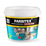 Краска моющаяся акриловая 1,1 кг FARBITEX