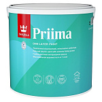 Краска Priima для стен и потолков, глубокомат., база С, 0,9 л TIKKURILA 