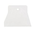 Шпатель резиновый белый 80мм, ToolBerg 