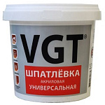 Шпатлевка универс. влагостойк. для наруж. и внутр. работ, 1кг ВГТ