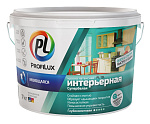 Краска ВД латексная моющ. износоуст. СУПЕРбелая 7 кг PL-13L база 1 Профилюкс