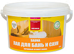 Неомид SAUNA (2,5л) Лак для бань и саун акриловый