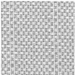 Стеклообои (средняя рогожка)  "Nortex" (115г/кв.м) 1м*25 м