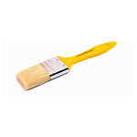 Кисть флейц черн. щетина 40мм, толщ. 6 жел.пластик ручка Color Expert, (уп 12шт)