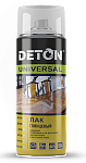 Лак глянцевый, алкидный Аэрозоль "DETON UNIVERSAL", 520мл