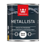Краска по ржавчине 3 в 1 METALLISTA белая база А, 0,9л TIKKURILA