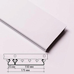 Рейка белая AN85/А (4м)