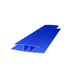 Профиль соединительный ROYALPLAST НP 6 мм синий L=6м