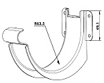 Крюк короткий 125мм RR29, GL