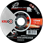 Диск отрезной по металлу KRUGO 125х1,0х22,23mm, KQP12510