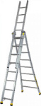 Лестница, 3х12 ступ, алюм, 3-секц./7,87м./ НОВАЯ ВЫСОТА