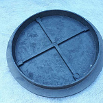Дно полимеробетонное диаметр 368 мм