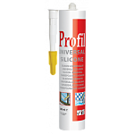 Герметик сил. универсальный белый Профиль 15*280мл