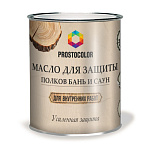 Масло для защиты полков бань и саун 0,75л PROSTOCOLOR (101311)