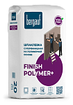 Шпаклевка полимерная финишная Finish Polymer+ (0,5 - 3мм) Bergauf, 20кг (1п - 64шт.)