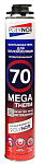 Пена профессиональная POLYNOR Mega Therm 70, 890мл 