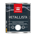 Краска по ржавчине 3 в 1 METALLISTA база С, 0,8л TIKKURILA