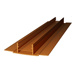 Профиль соединительный ROYALPLAST HCP-D "база" 4-10 мм бронза L=6м