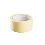 Лента малярная термостойкая на крепированной бумаге, 50мм x 50м, TERMOPRO