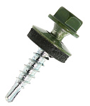 Саморезы 4,8х28 RAL RR11 Премиум