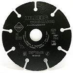 Диск карбид вольфрамовый отрезной 125*22,23 HILBERG Super Wood, 530125