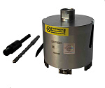 Коронка алмазная 102 мм HILBERG LASER по бетону для сухого сверления, HM210