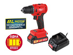 Аккум. дрель-шуруповерт WORTEX BD 1815-1 DLi в кор. ALL1(18.0 В, Б/Щ, 1 акк., 1.5 А/ч Li-Io, 2 скор)